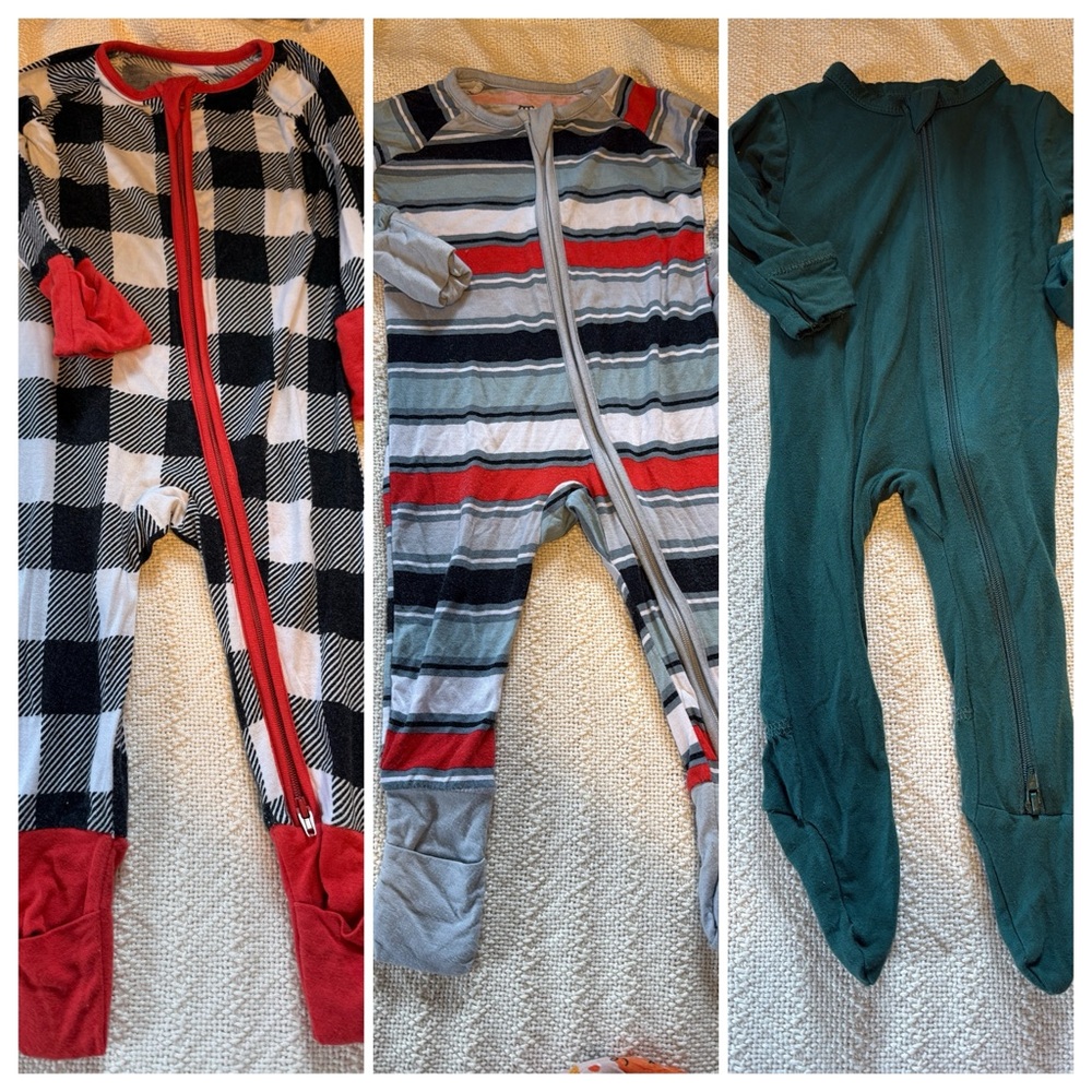 Little Sleepies Zippy & Kyte 0-3 PJ Bundle